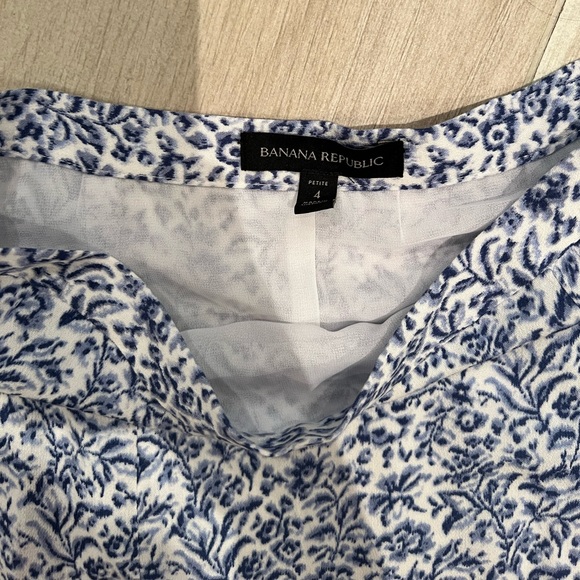 NWOT Banana Republic printed skirt - Picture 4 of 6